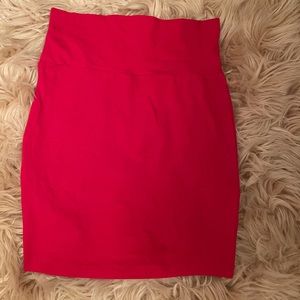 mini skirt red small new